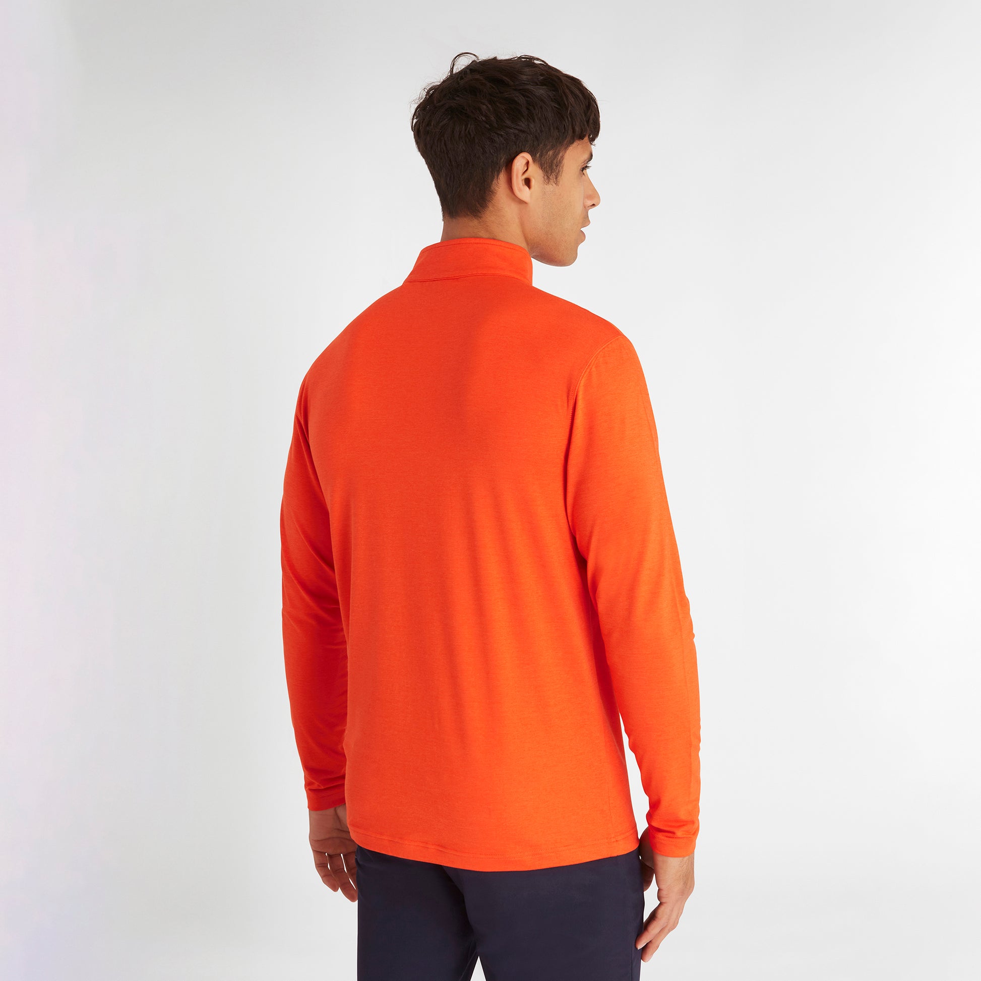 Calvin Klein Technical Zip-Neck Top