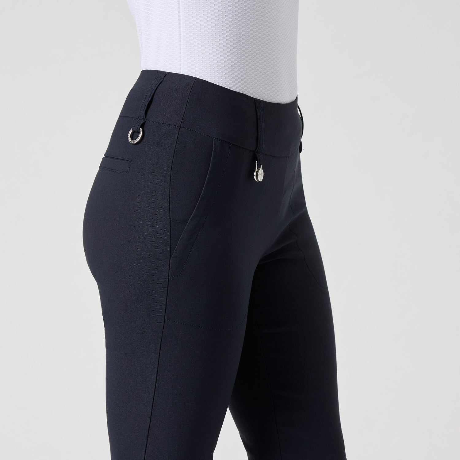 Daily Sports Ladies Pull-On Dark Navy Golf Trousers - A Wardrobe Essential for Every Golfer
