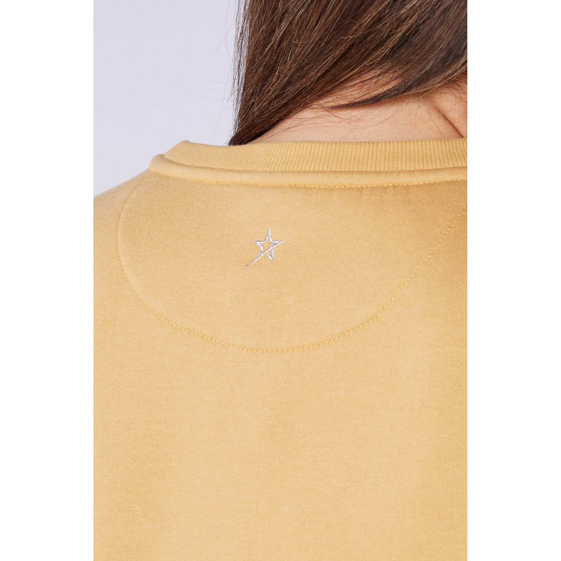 Swing Out Sister Ladies Brushed-Backed Embossed Golf Sweatshirt