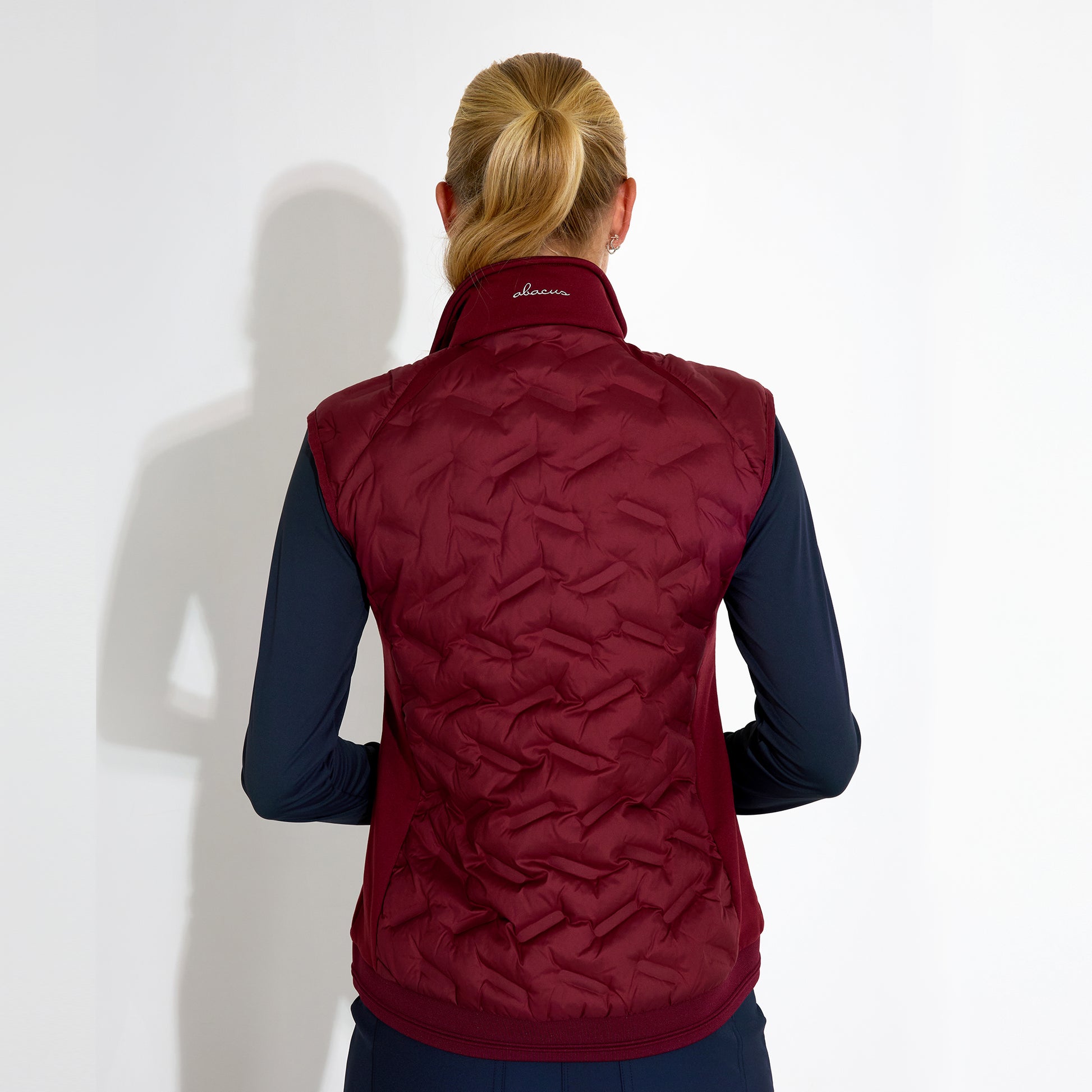 Abacus Ladies Quilted Gilet with Stretch Side Panels