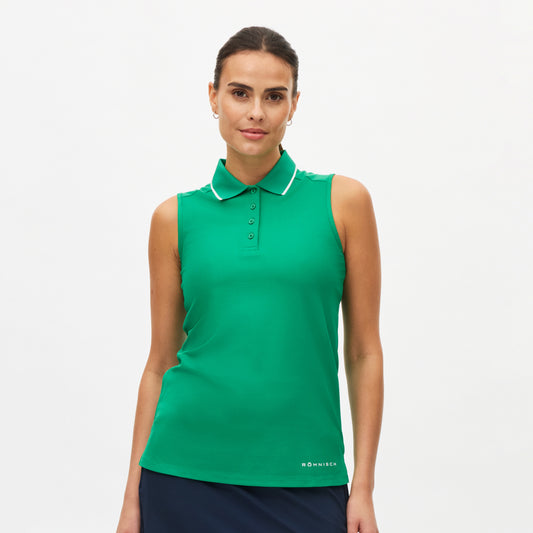 Rohnisch Ladies Sleeveless Polo - Soft, Lightweight Comfort for All-Day Ease