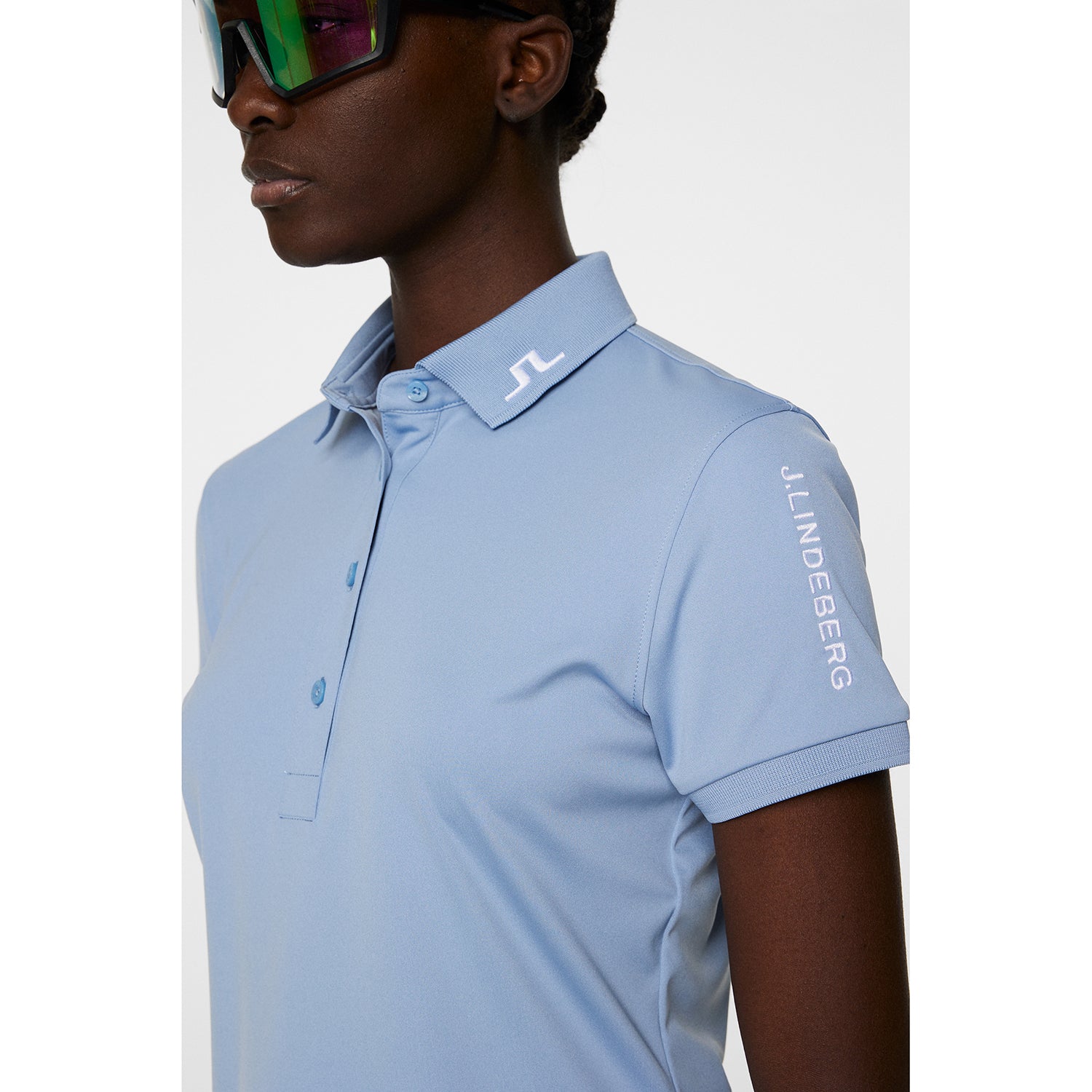 J.Lindeberg Ladies Short Sleeve Tour Tech Polo 