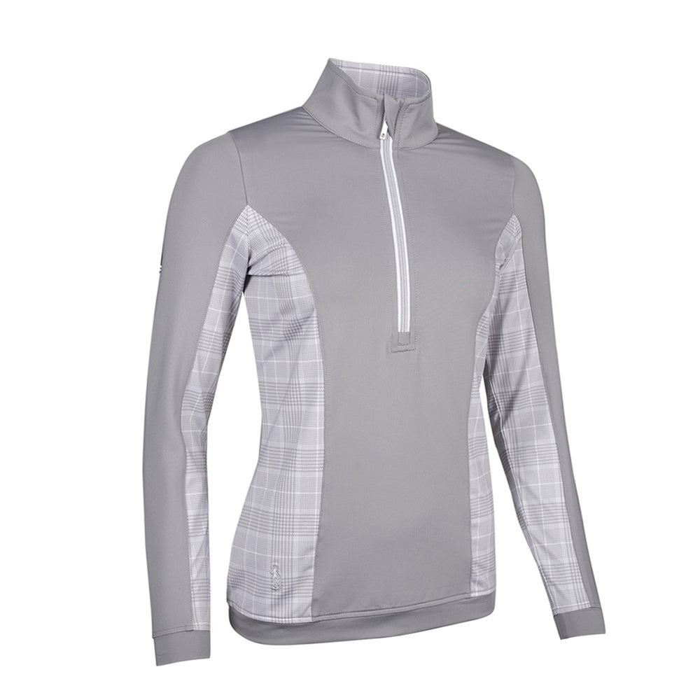 Glenmuir Ladies Lightweight Mid-Layer with Zip-Neck