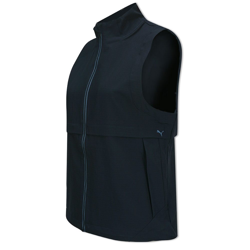 Puma Ladies Lightweight Gilet in Deep Navy