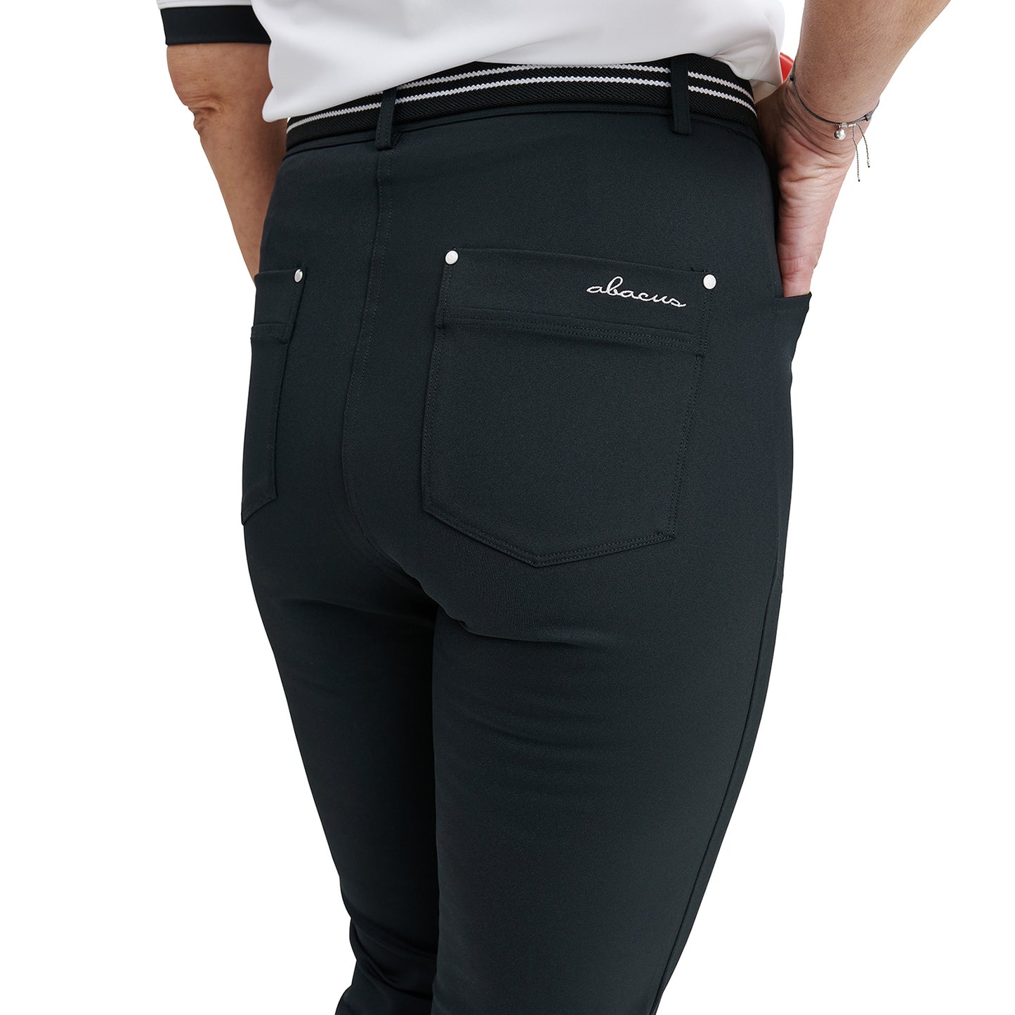 Abacus Ladies Elite Capris in Black