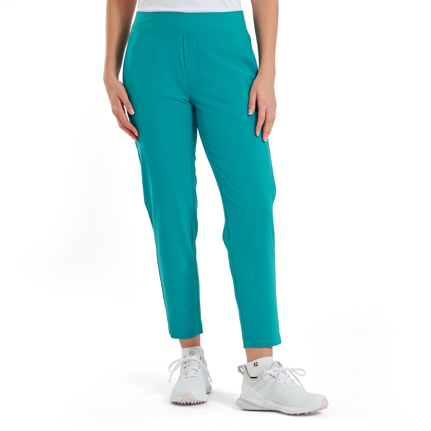FootJoy Ladies Super Lightweight Cropped Trousers in A Standout Shade