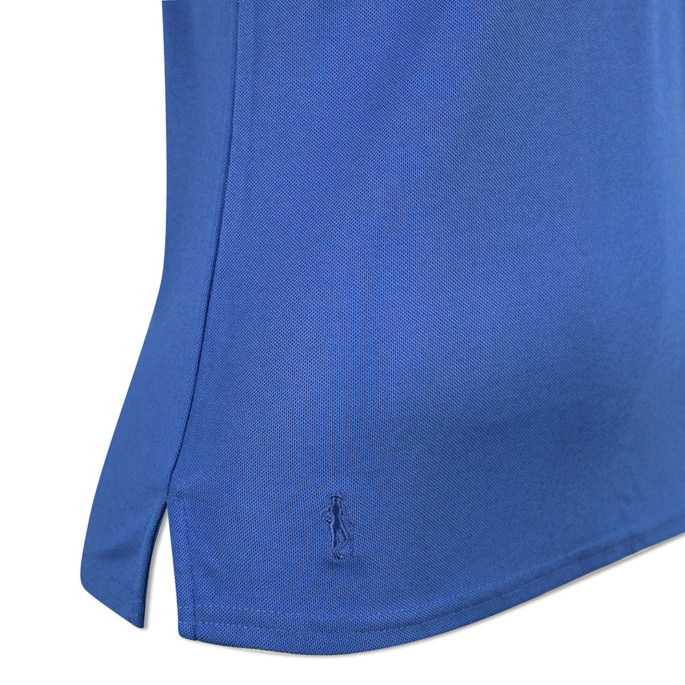 Glenmuir Ladies Sleeveless Pique Knit Polo with Stretch in Tahiti