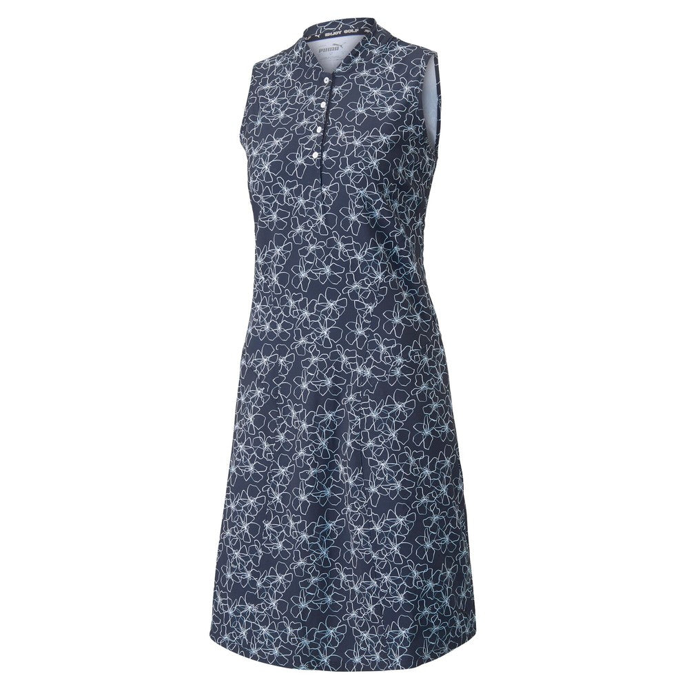 Puma Ladies Golf Dress with Island Flower Print - Last One Small Only Left
