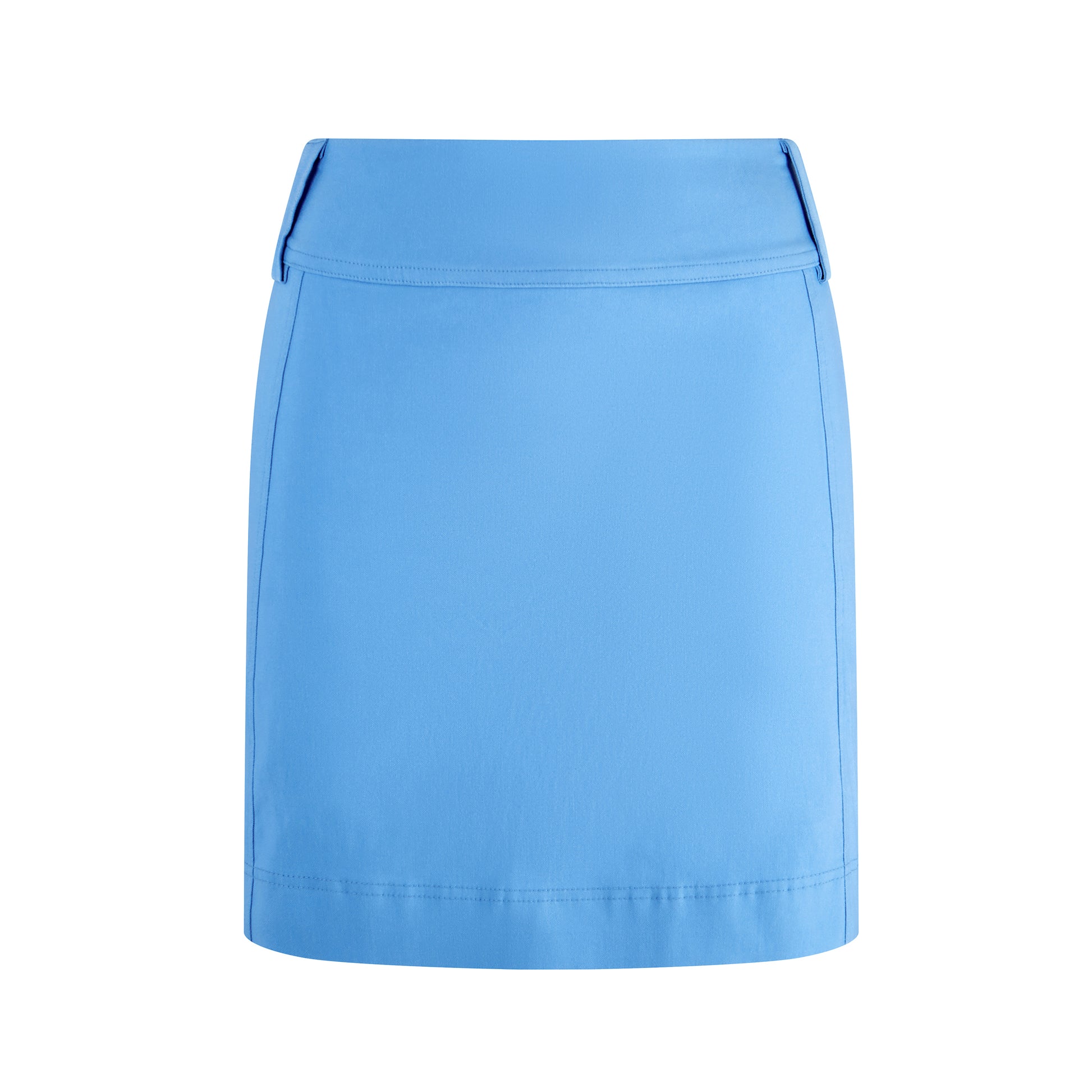 Swing Out Sister Ladies Pull-On Golf Skort in Tranquil Blue