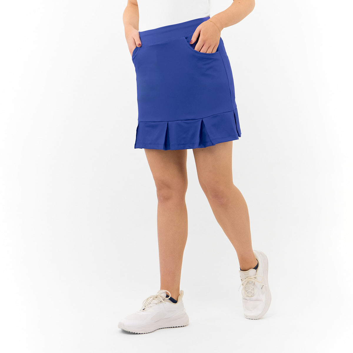 Pure Golf Ladies Pull-On Skort with Kick Pleats