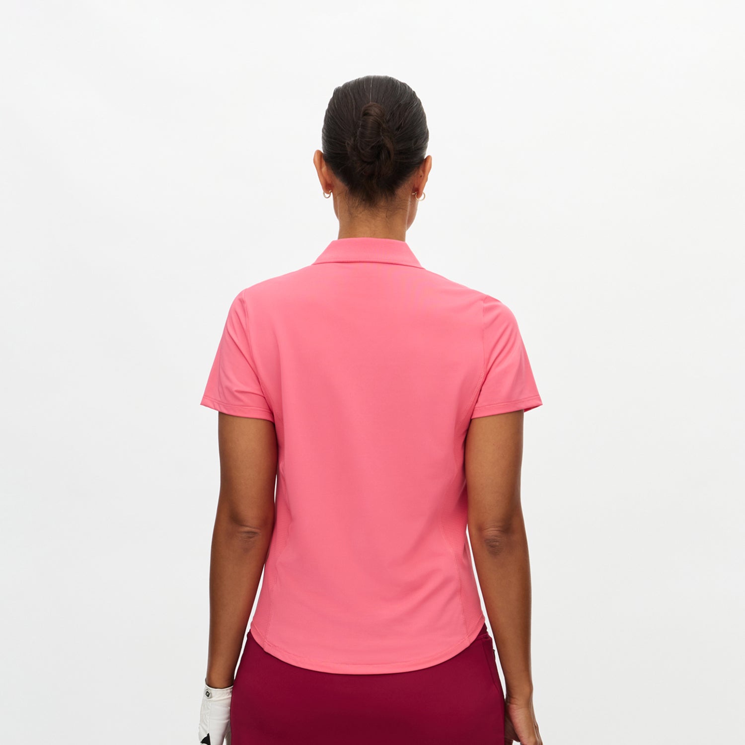 Rohnisch Women's Short Sleeve Polo - Elegant Stretch Comfort for On and Off the Course