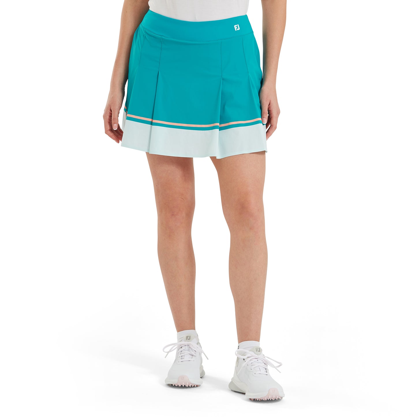 FootJoy Ladies Pretty Pleated Skort with Flattering Pull-On Waistband