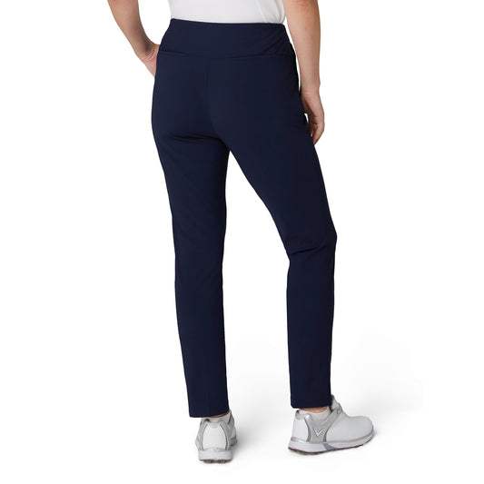Callaway Ladies Navy Pull-On Stretch Trousers - Sleek Performance with Timeless Style