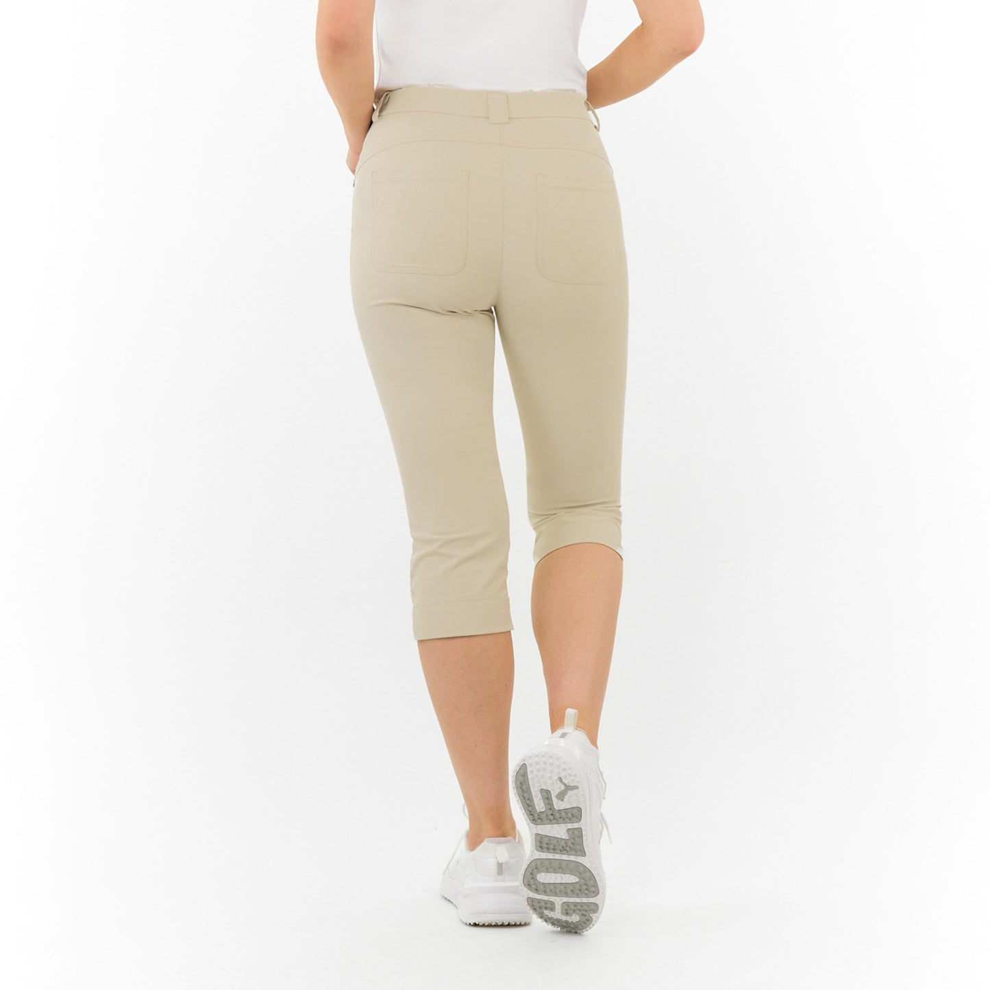 Pure Golf Ladies Lightweight Stretch Capri 