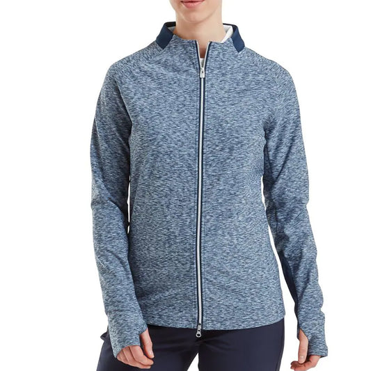 FootJoy Ladies Full-Zip Thermal Mid-Layer in Navy