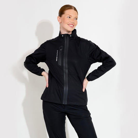 Abacus Ladies Bounce Waterproof Jacket in Black