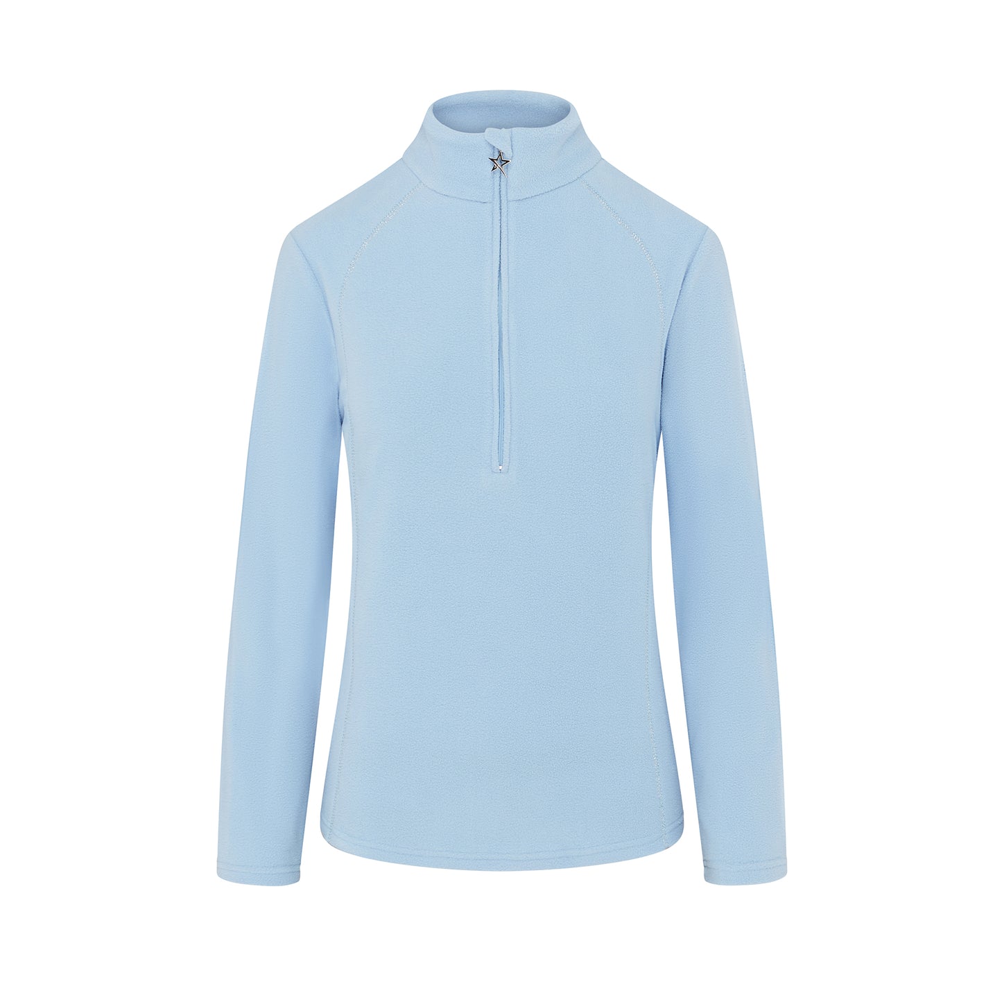 Swing Out Sister Bonny 1/4 Zip Fleece in Chambray Blue