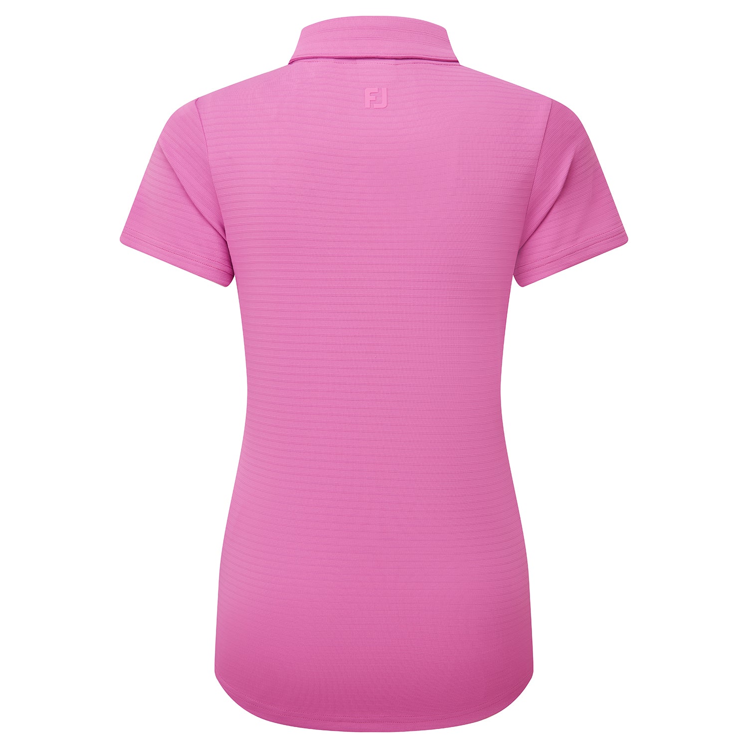 FootJoy Ladies Jacquard Stripe Short Sleeve Polo