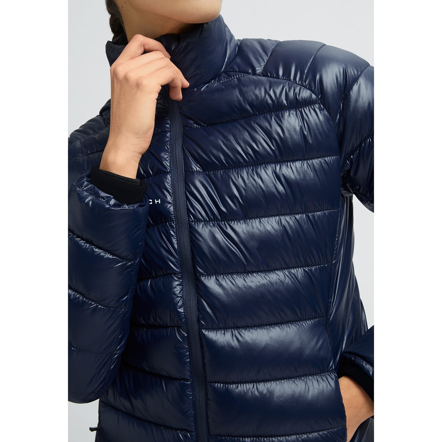 Rohnisch Ladies Navy Lightweight Quilted Jacket