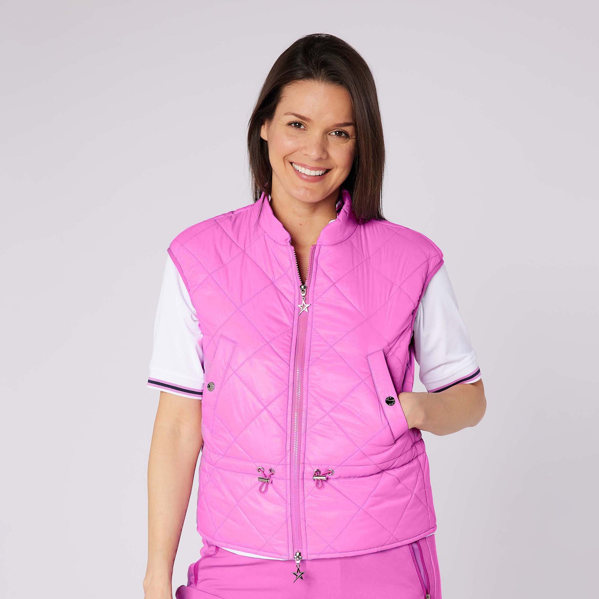 Swing Out Sister Ladies Lightweight Gilet with Contemporary Style & Flattering Silhouette