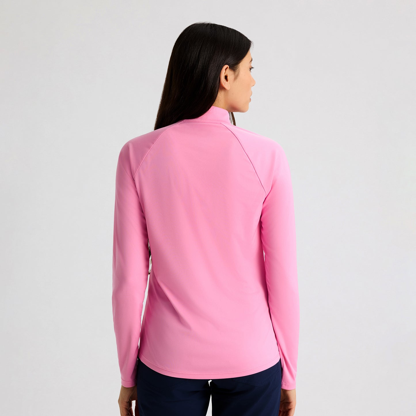 Rohnisch Ladies Lightweight Zip-Neck Top