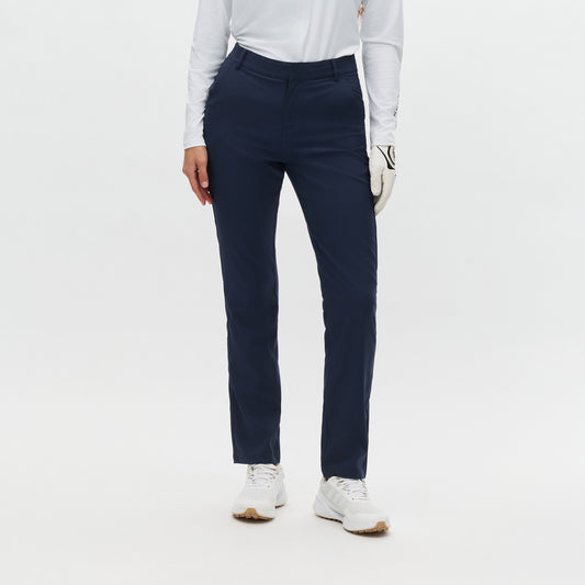 Rohnisch Ladies Navy Slim Fit Chino-Style Trousers - Lightweight & Beautifully Tailored