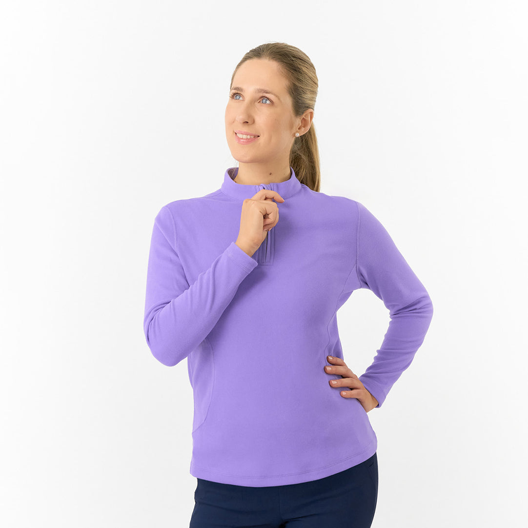 Pure Golf Ladies Super Soft 1/4 Zip Fleece
