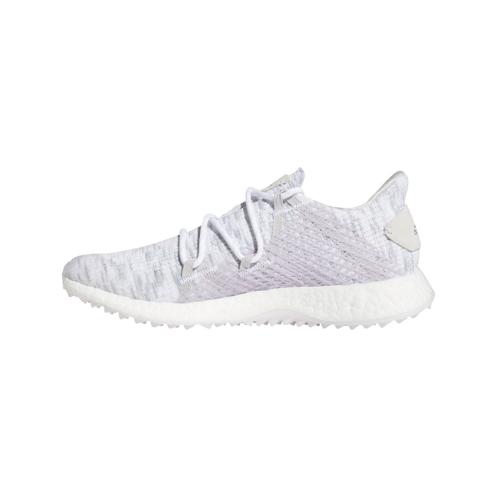 adidas Women's CrossKnit DPR Golf Shoe in White, Tech Purple & Purple Tint