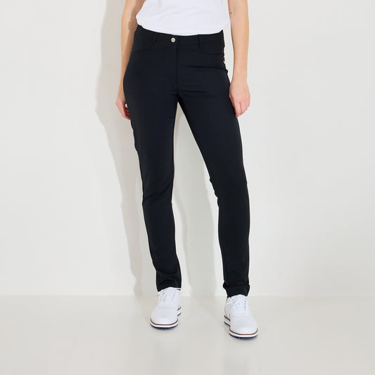 Abacus Ladies Elite Mid Waist Trousers in Black