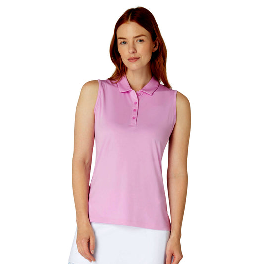 Callaway Ladies Sleeveless Tournament Golf Polo