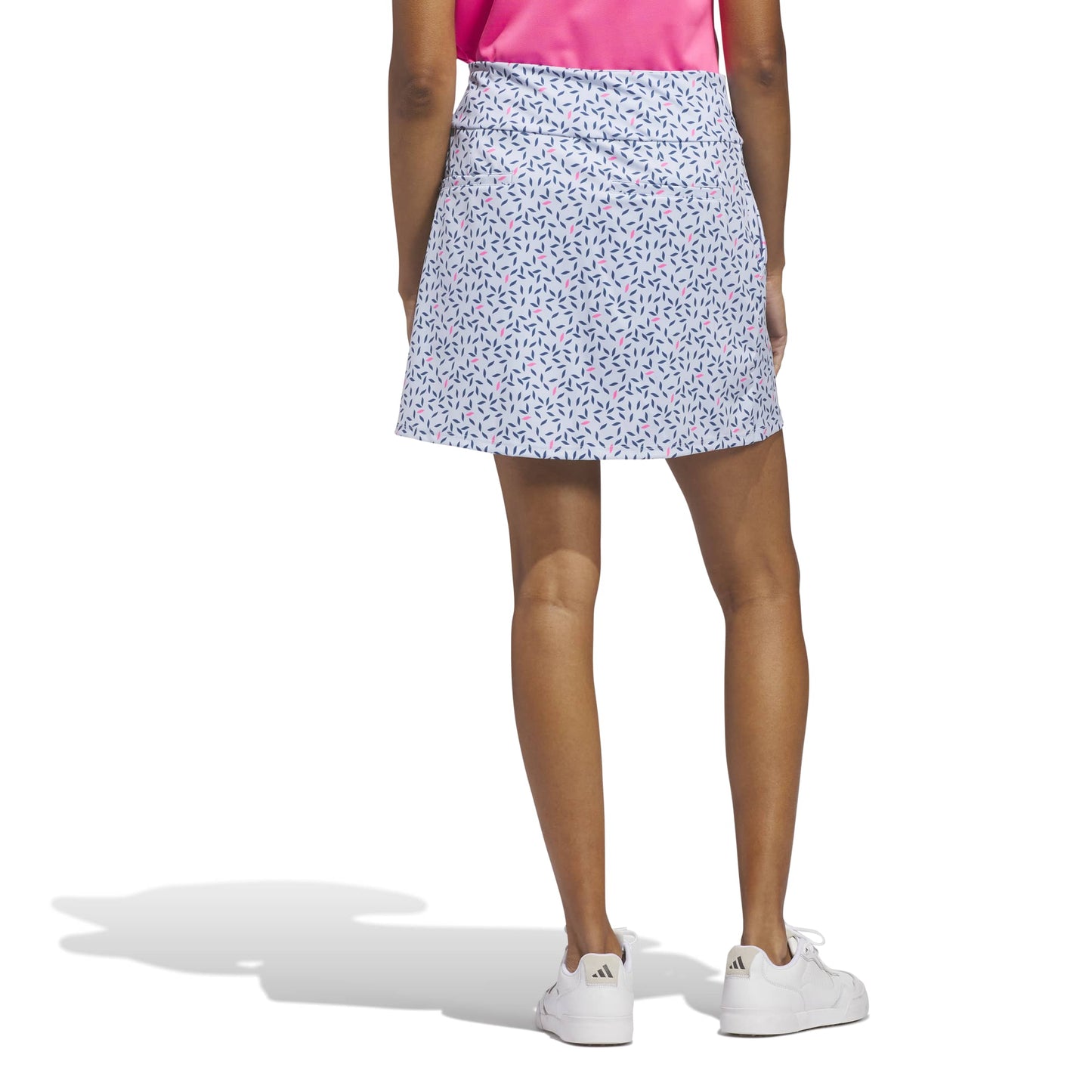 adidas Ladies Golf Skort with Elegant Print and Flattering Pull-On Waistband for a Smooth Silhouette