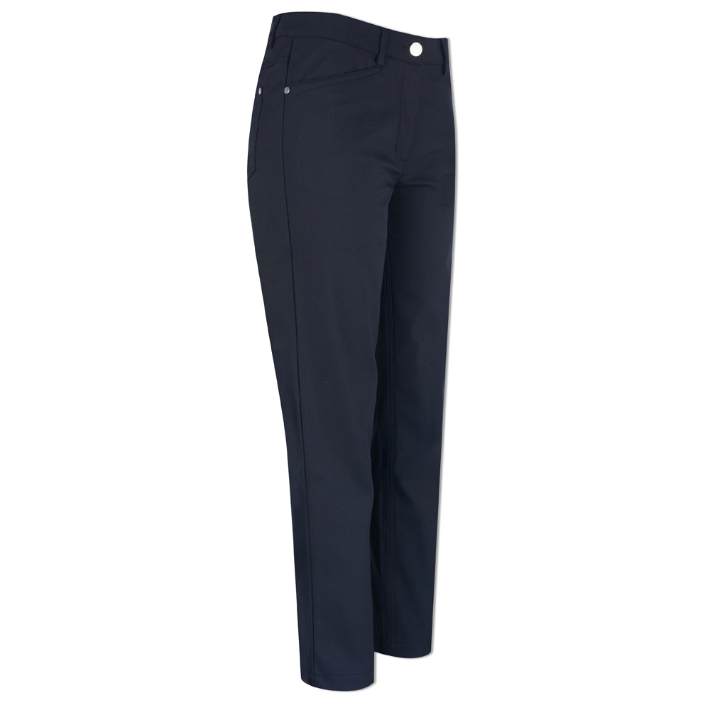 Green Lamb Slim-Fit Thermo Windbarrier Trousers in Navy