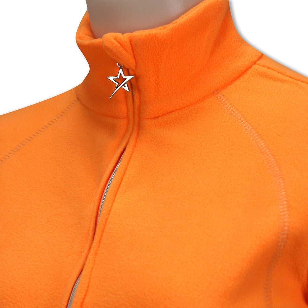 Swing Out Sister Ultra-Soft 1/4 Zip Fleece in Apricot Crush