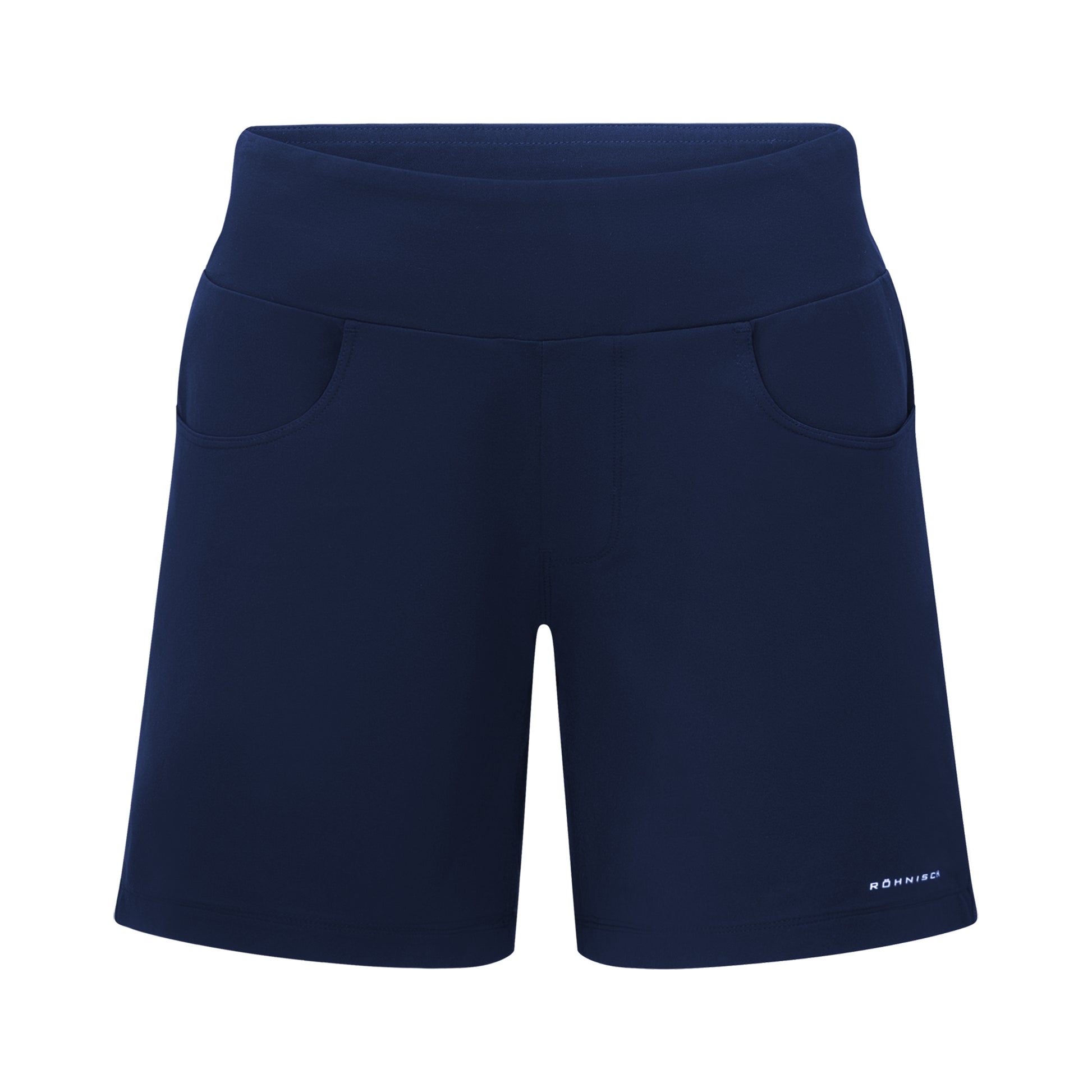 Rohnisch Ladies Navy Pull-On Shorts for Comfort, Style & Seamless Movement