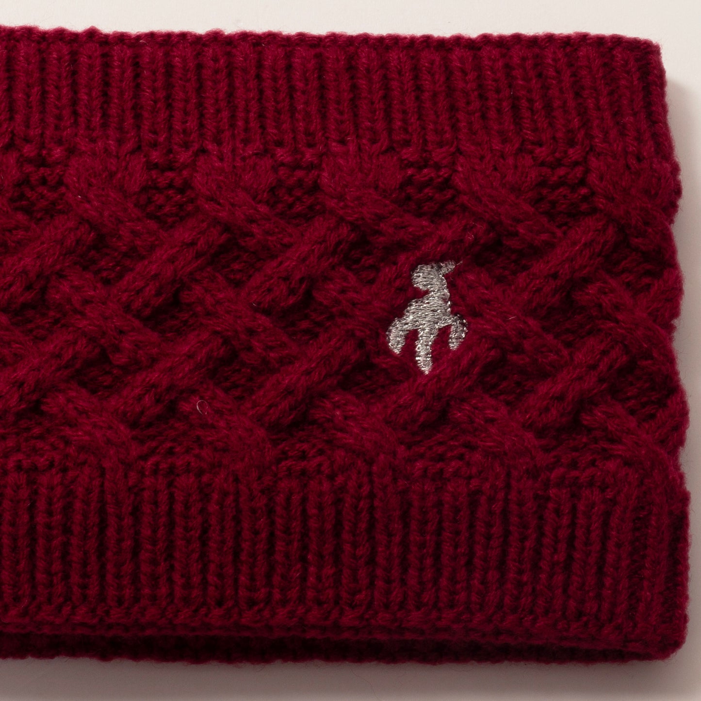 Green Lamb Ladies Fleece Lined Knitted Headband
