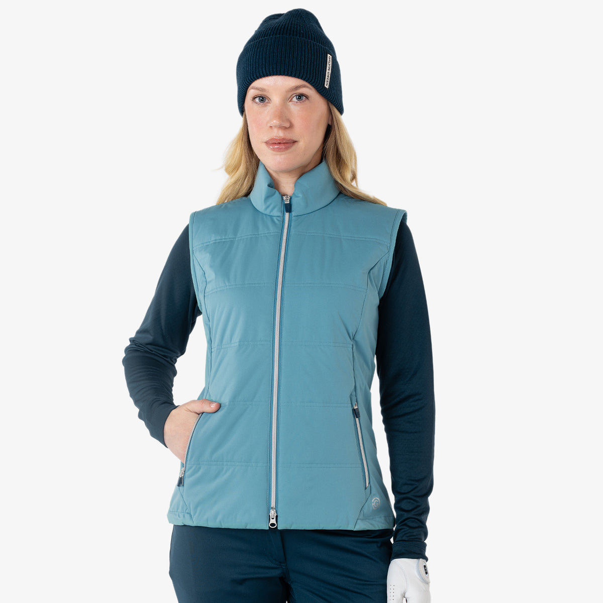 Galvin Green Ladies Quilted Gilet with Water Repellent Finish