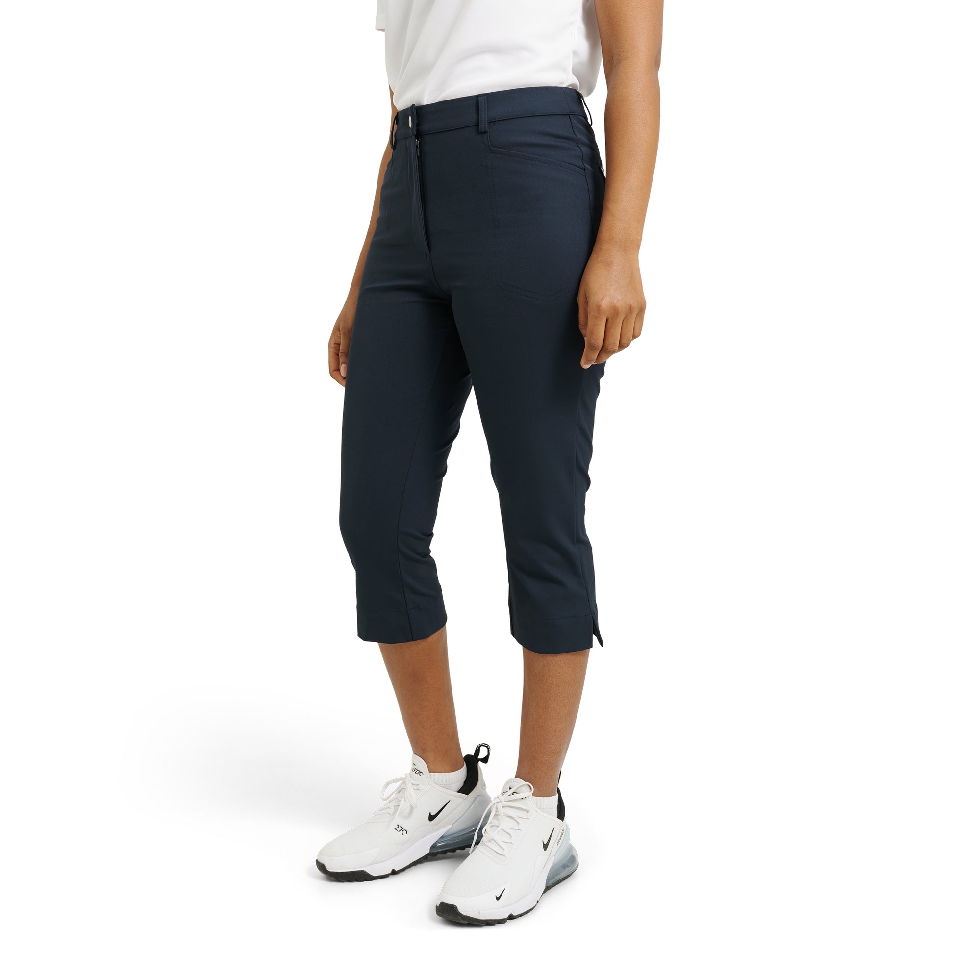 Abacus Ladies Elite Capris in Navy