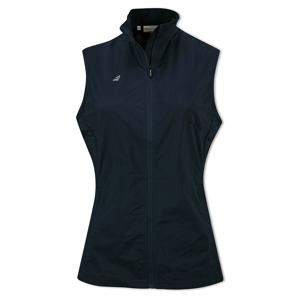 Rohnisch Ladies Navy Super-Lightweight Packable Golf Gilet