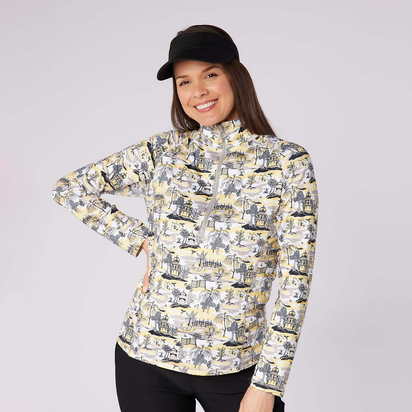 Swing Out Sister Ladies Standout Lightweight Top - Perfect for Golf & Activewear