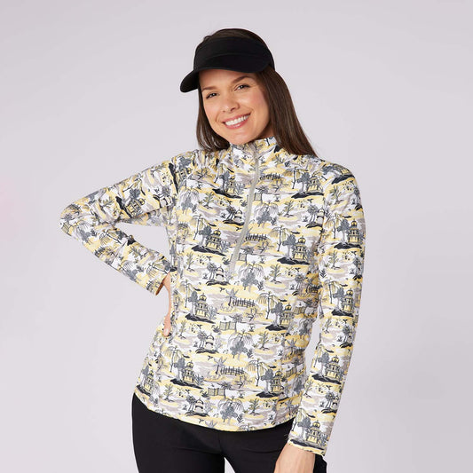 Swing Out Sister Ladies Standout Lightweight Top - Perfect for Golf & Activewear