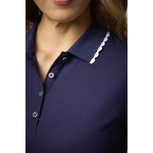 Glenmuir Ladies Navy Polo - Stylish Performance for Every Swing