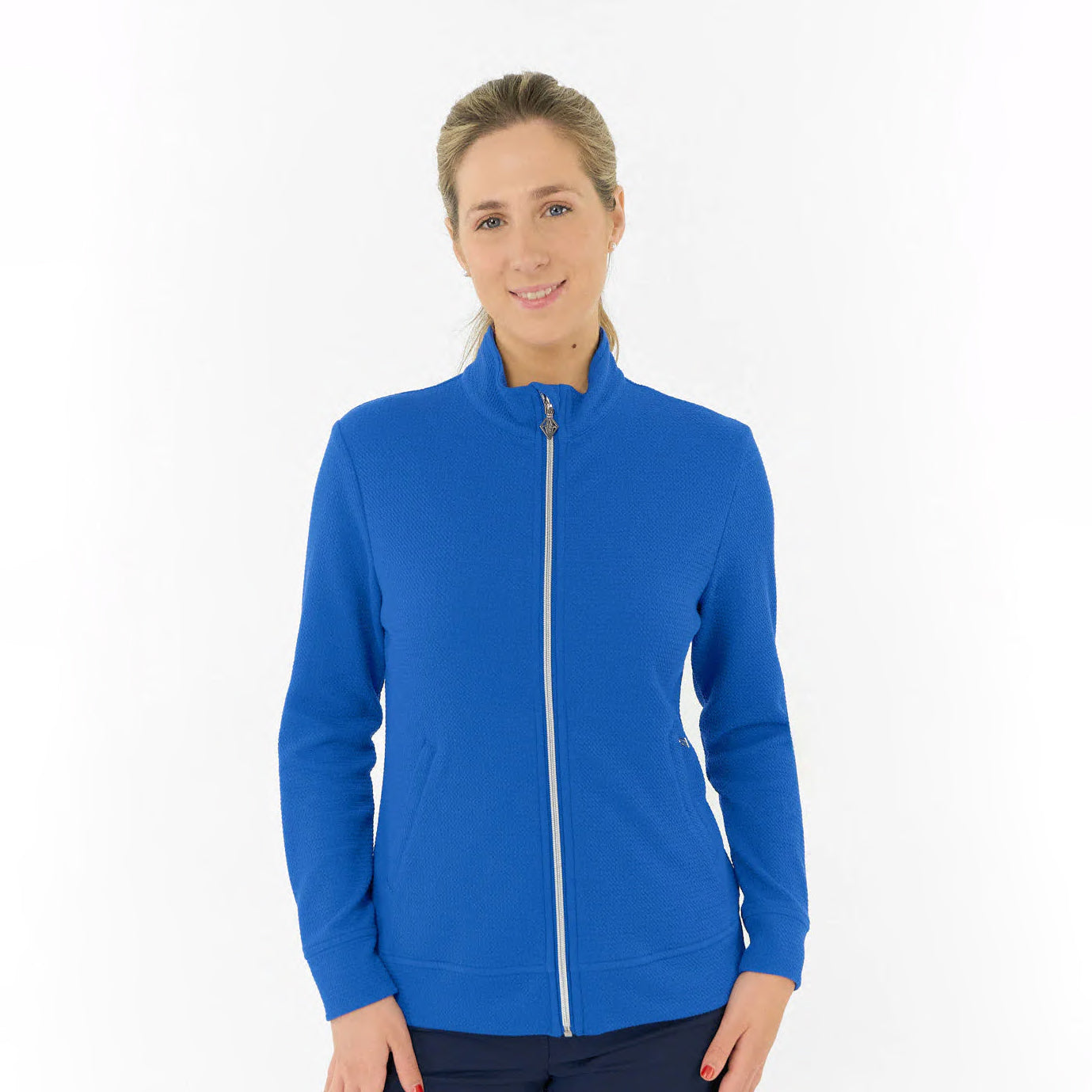 Pure Ladies Textured Jacket – Refined Texture Meets All-Season Performance