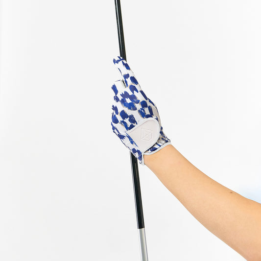 Pure Golf Ladies Divine Patterned Left Hand Comfort Glove in Sands of Time