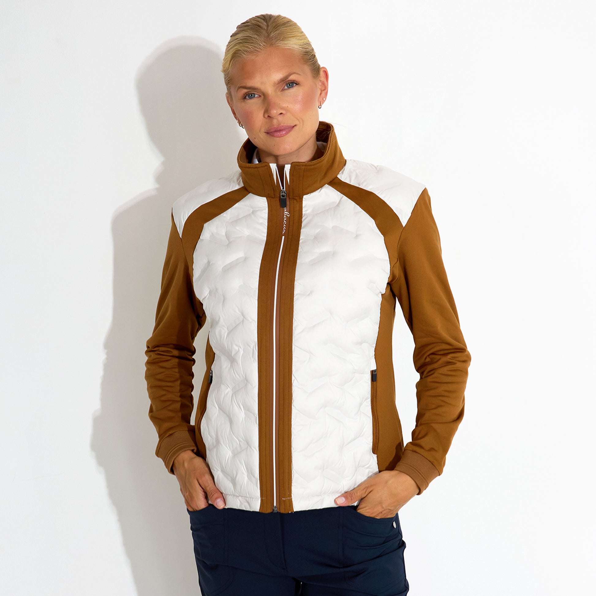 Abacus Ladies Quilted Hybrid Jacket