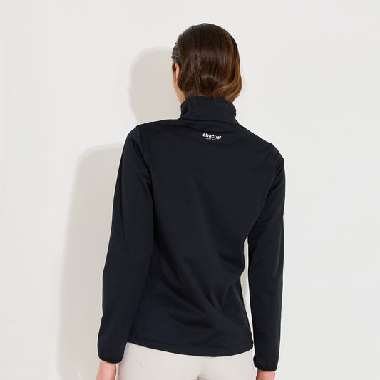 Abacus Ladies Lytham Softshell Jacket in Black