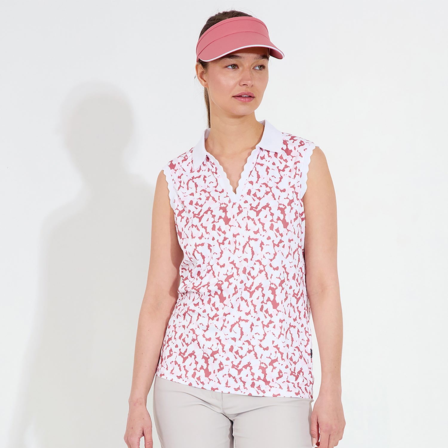 Abacus Ladies DryCool Sleeveless Polo - Lightweight & Sun-Smart