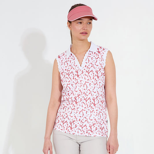 Abacus Ladies DryCool Sleeveless Polo - Lightweight & Sun-Smart