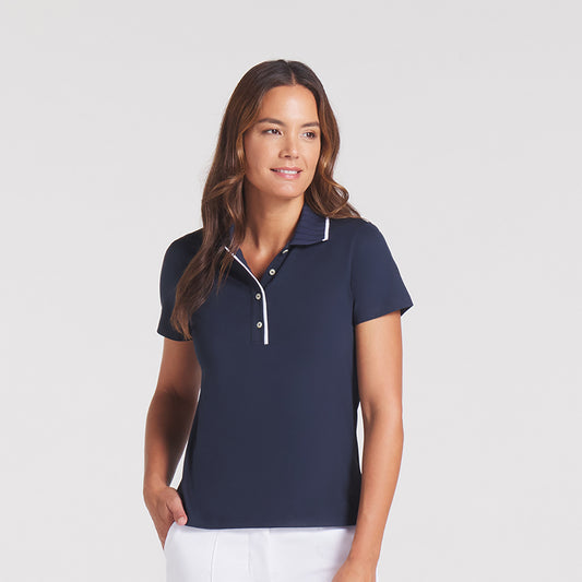 Puma Golf Ladies Short Sleeve Polo with Super Soft Feel for All Day Comfort