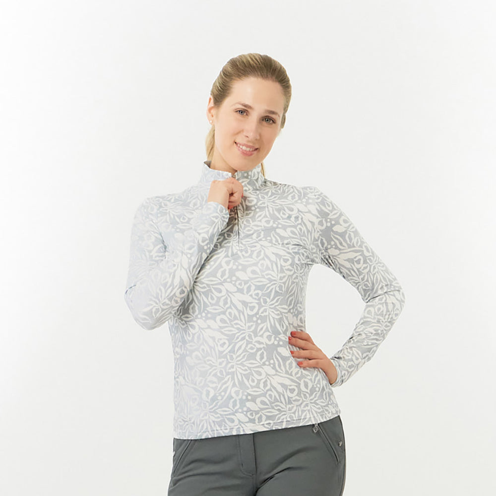 Pure Ladies Brushed Back Thermal Long Sleeve Golf Top