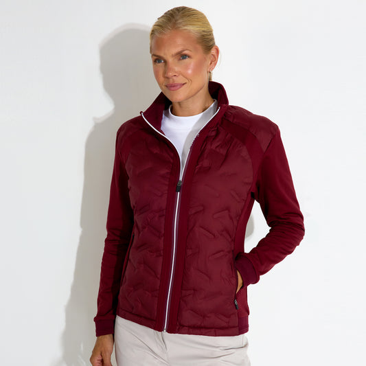 Abacus Ladies Quilted Hybrid Jacket